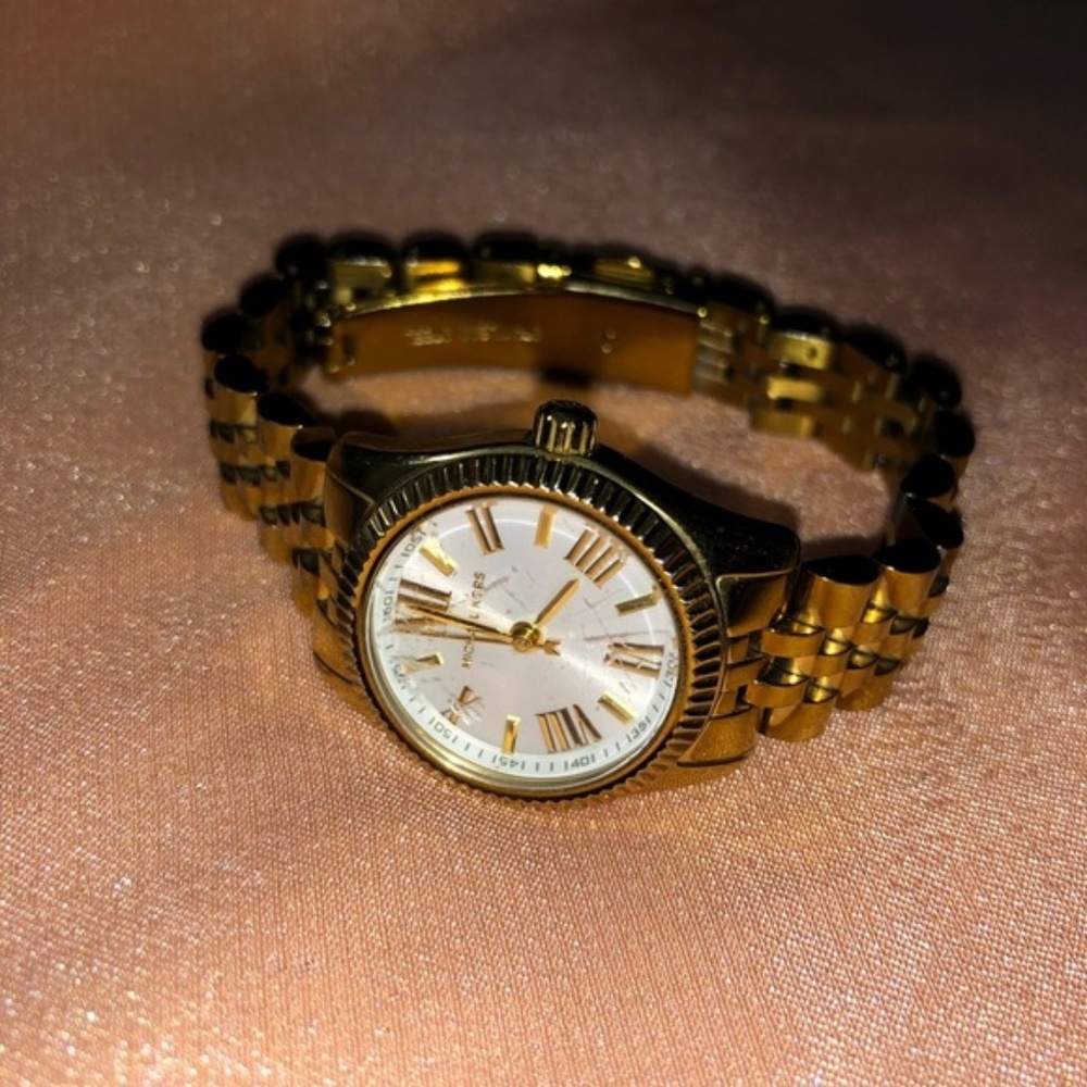 Michael Kors Petite Gold Tone Watch